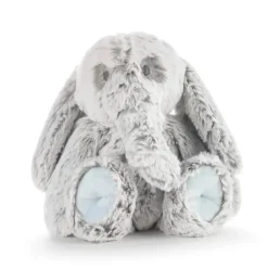 Demdaco - Chocalho Elefante Luxuoso, Azul