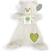 DEMDACO - Cobertor de pelúcia infantil Birthstone, Urso agosto