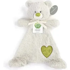 DEMDACO - Cobertor de pelúcia infantil Birthstone, Urso agosto