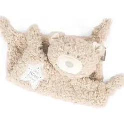 DEMDACO - Cobertor de pelúcia de poliéster Fuzzy Brown Bear Sweet Dreams