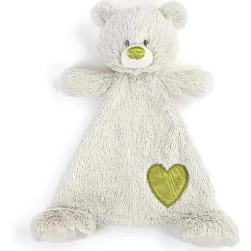 DEMDACO - Cobertor de pelúcia infantil Birthstone, Urso agosto
