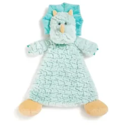 Demdaco - Darcy Dinosaur Rattle Blankie