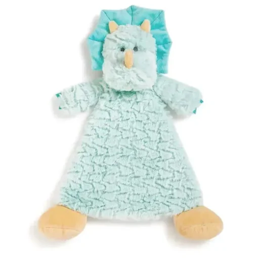 Demdaco - Darcy Dinosaur Rattle Blankie