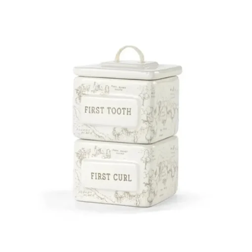 Demdaco - First Tooth And Curl Keepsake Box