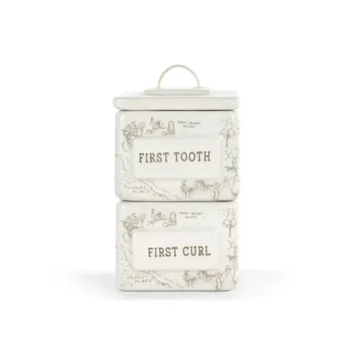 Demdaco - First Tooth And Curl Keepsake Box