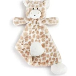 Demdaco - Greta Giraffe Rattle Blankie