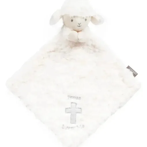 Demdaco - Lamb Rattle Blankie