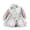 Demdaco - Luxuoso Elefante Chocalho, Rosa