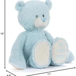Demdaco - My First Teddy Bear 16, Blue