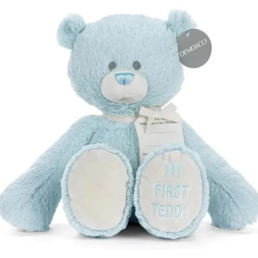 Demdaco - My First Teddy Bear 16, Blue