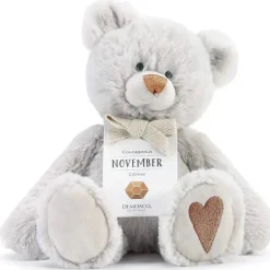 Demdaco - Novembro Birthstone Urso de pelúcia