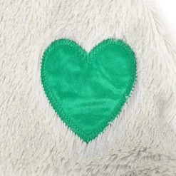 DEMDACO - Pedra de nascimento cor verde esmeralda e cinza, cobertorzinho de pelúcia urso maio