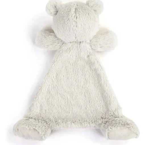 DEMDACO - Pedra de nascimento turmalina colorida e cinza, bicho de pelúcia cobertorzinho urso outubro