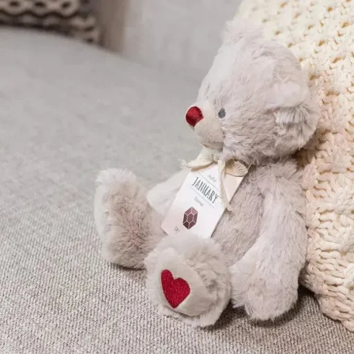 Demdaco - Urso de pelúcia de janeiro Birthstone