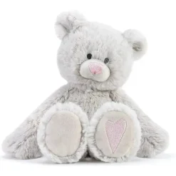 Demdaco - Urso de pelúcia de pedra de aniversário de outubro