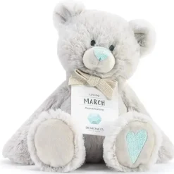 Demdaco - Urso de Pelúcia March Birthstone