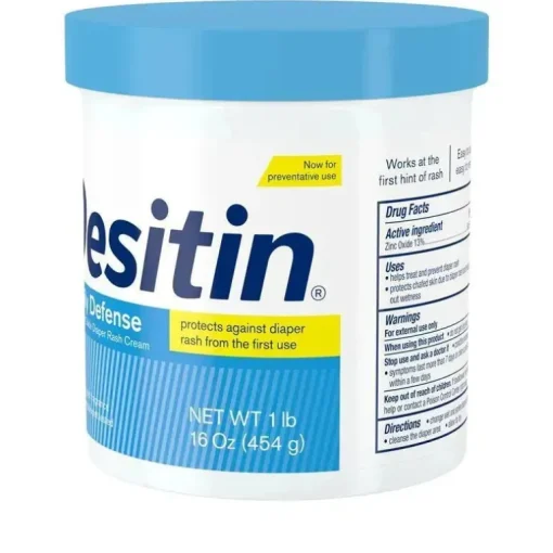Desitin Rapid Relief 16 Oz - Frasco Azul - Assaduras de Fraldas de Bebê