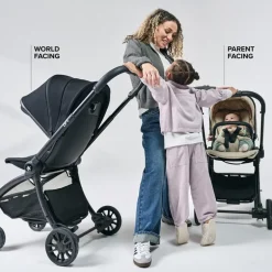 DFY - R1 Single Stroller Black