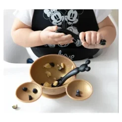 Disney - Colheres de silicone, Mickey Mouse