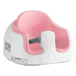 Distribuição Bumbo - Piso antiderrapante conversível multiassento 3 em 1 para bebês e crianças pequenas, berço rosa
