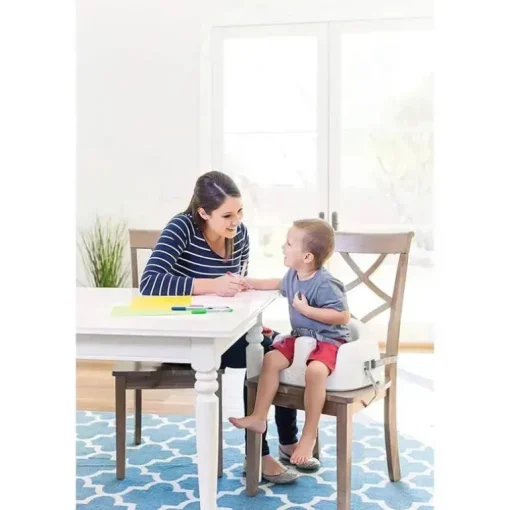Distribuição Bumbo - Piso antiderrapante conversível multiassento 3 em 1 para bebês e crianças pequenas, berço rosa