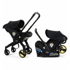 Doona - Assento de carro infantil com base e carrinho de passeio, Midnight