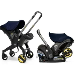 Doona - Assento de carro infantil com base e carrinho, azul royal