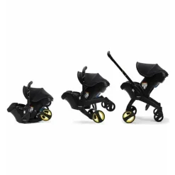 Doona - Assento de carro infantil com base e carrinho de passeio, Midnight