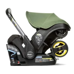 Doona - Assento de carro infantil com base e carrinho, verde deserto