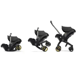 Doona - Cadeira auto infantil com base e carrinho, Nitro Black