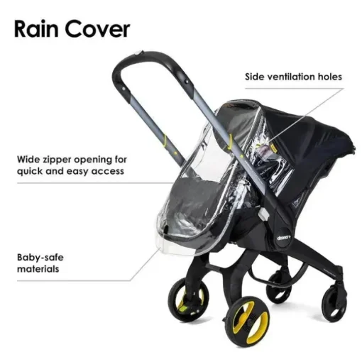 Doona - capa de chuva, compatível com assento de carro e carrinho Doona