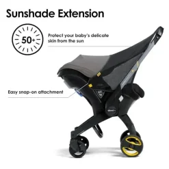 Doona - Extensão de guarda-sol, compatível com assento de carro e carrinho Doona