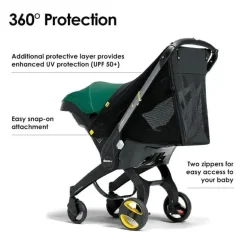 Doona - Proteção 360, compatível com assento de carro e carrinho Doona
