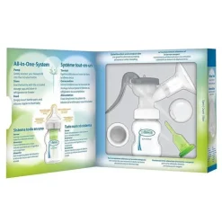 Dr. Brown - Bomba tira-leite manual com escudo de silicone Softshape