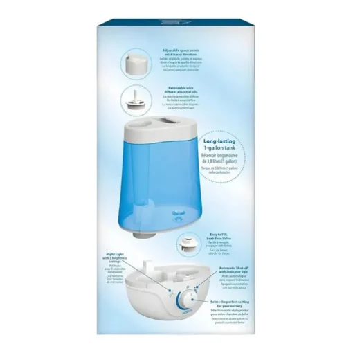 Dr. Brown - Cool Mist Humidifier W/Night Light