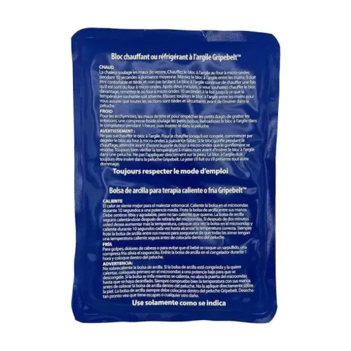 Dr Brown - Gripebelt infantil para alívio de cólicas, envoltório de barriga aquecido, ouriço, 0-3m