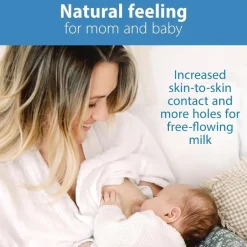 Dr. Brown - Nipple Shields 2-Pack With Sterilizer Case, Size 2