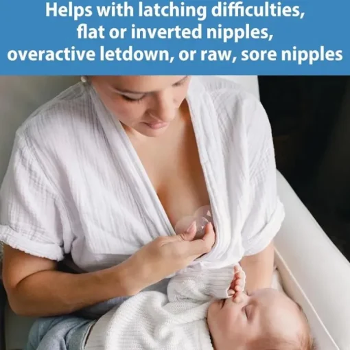 Dr. Brown - Nipple Shields 2-Pack With Sterilizer Case, Size 2