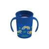 Dr. Brown - Smooth Wall Cheers360 Cup W/ Handles, 7 Oz/200 Ml, Blue Deco (6M+), 1-Pack