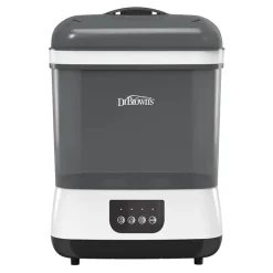 Dr. Brown - Sterilizer And Dryer W/ Air Filter (Plus Extra Filter), Gray