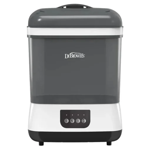 Dr. Brown - Sterilizer And Dryer W/ Air Filter (Plus Extra Filter), Gray