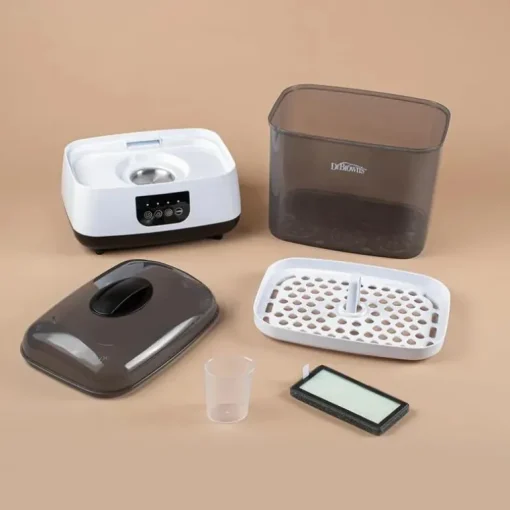 Dr. Brown - Sterilizer And Dryer W/ Air Filter (Plus Extra Filter), Gray