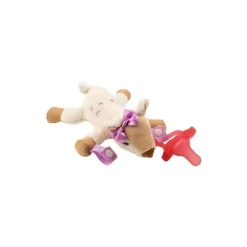 Dr. Brown's - Deer Lovey com chupeta rosa de peça única