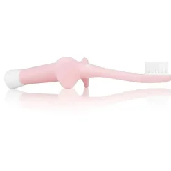 Dr. Brown's - Escova de dentes infantil, rosa