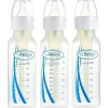 Dr. Brown's - Opções Anti-Cólicas Estreitas de 8 Oz + Mamadeira, 3 unidades