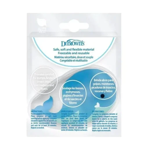 Dr. Brown's - 2Pk Compressa Fria, Urso Polar e Baleia