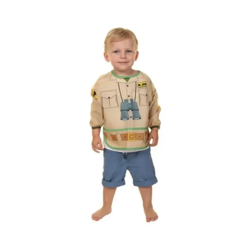 Dreambaby - Character Toddler Bib W/ Sleeves 2-Pk, Astronaut/Zookeeper