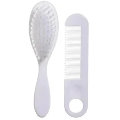 Dreambaby - Conjunto de escova e pente de cerdas supermacias Deluxe, azul