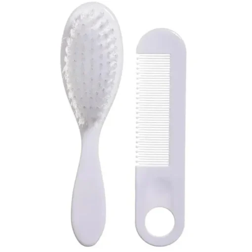 Dreambaby - Conjunto de escova e pente de cerdas supermacias Deluxe, azul