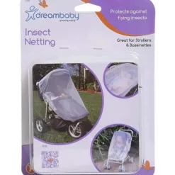 Dreambaby - Rede mosquiteira para carrinho, berço, berço, berço, playard, Pack N Plays